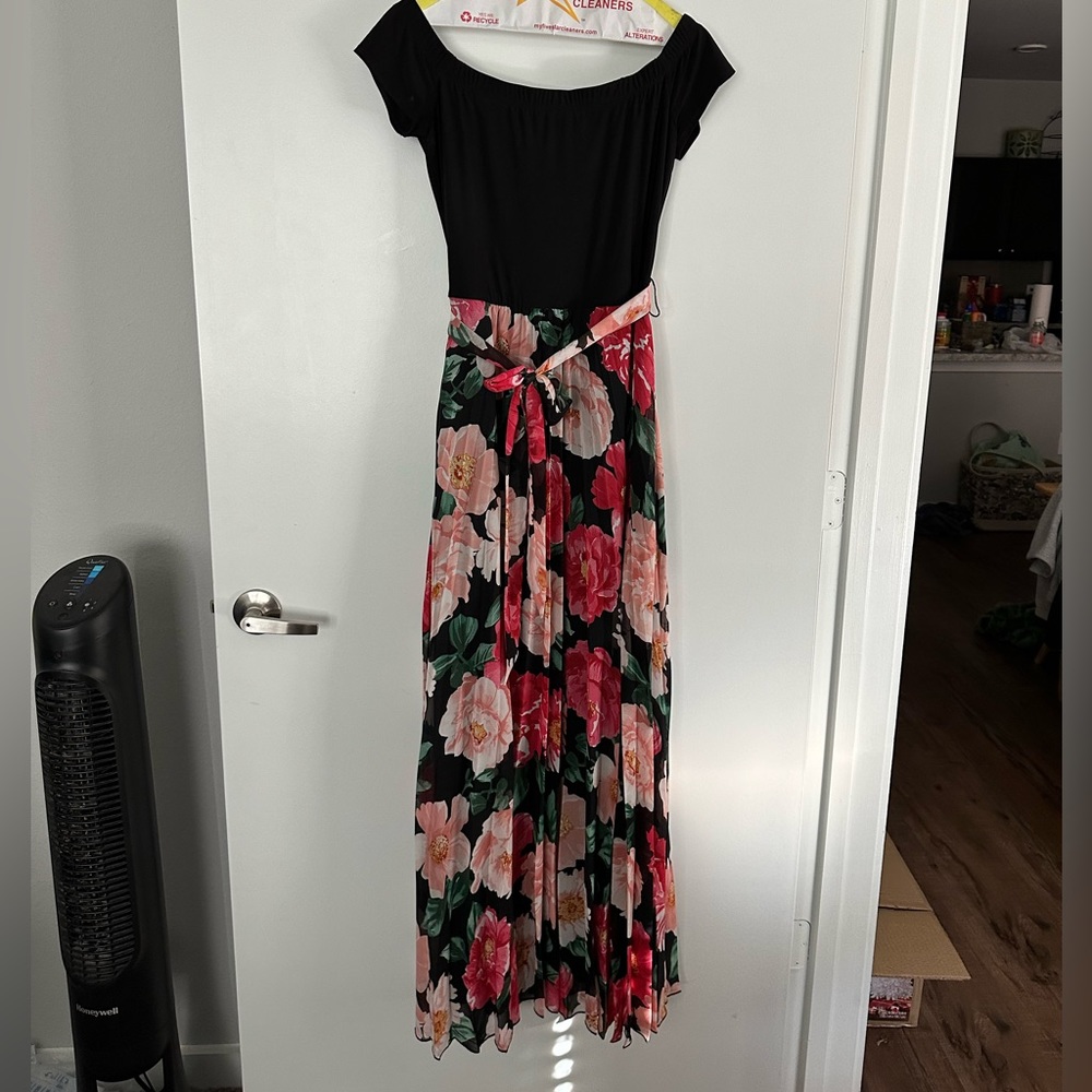 Large off the shoulder maxi dress